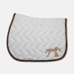 Pénélope Store - Tapis De CSO Point Sellier Classique Blanc / Beige